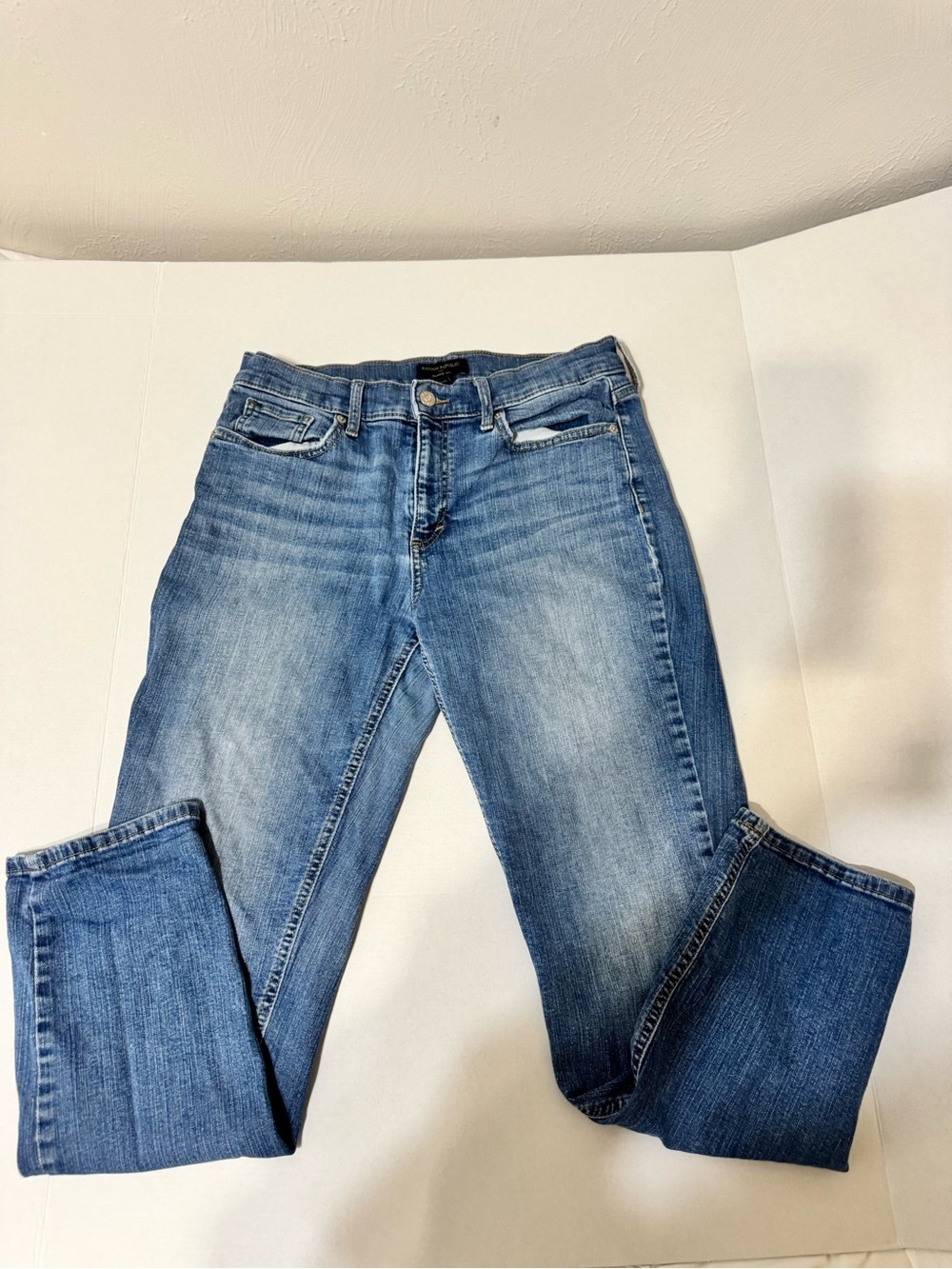 Banana Republic Mid Wash Skinny Jeans